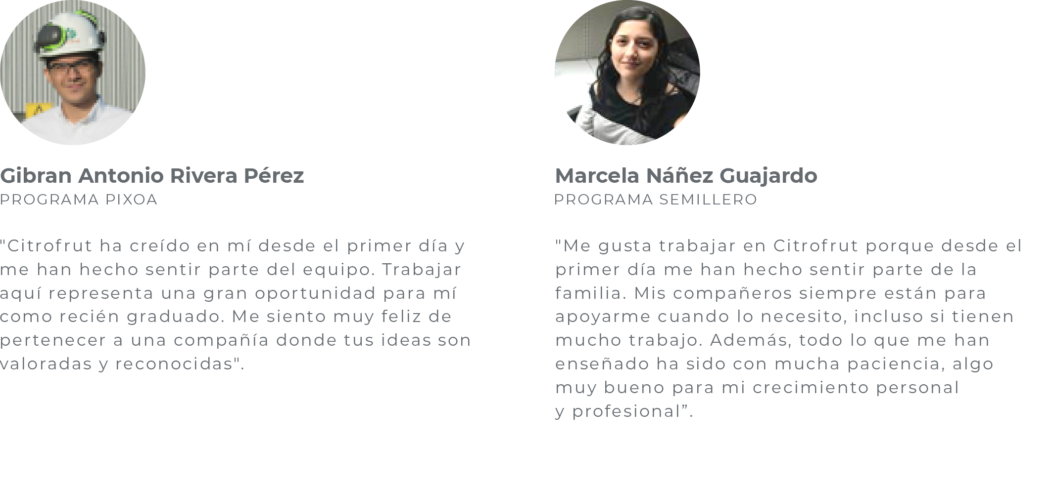 Citrofrut Testimonials