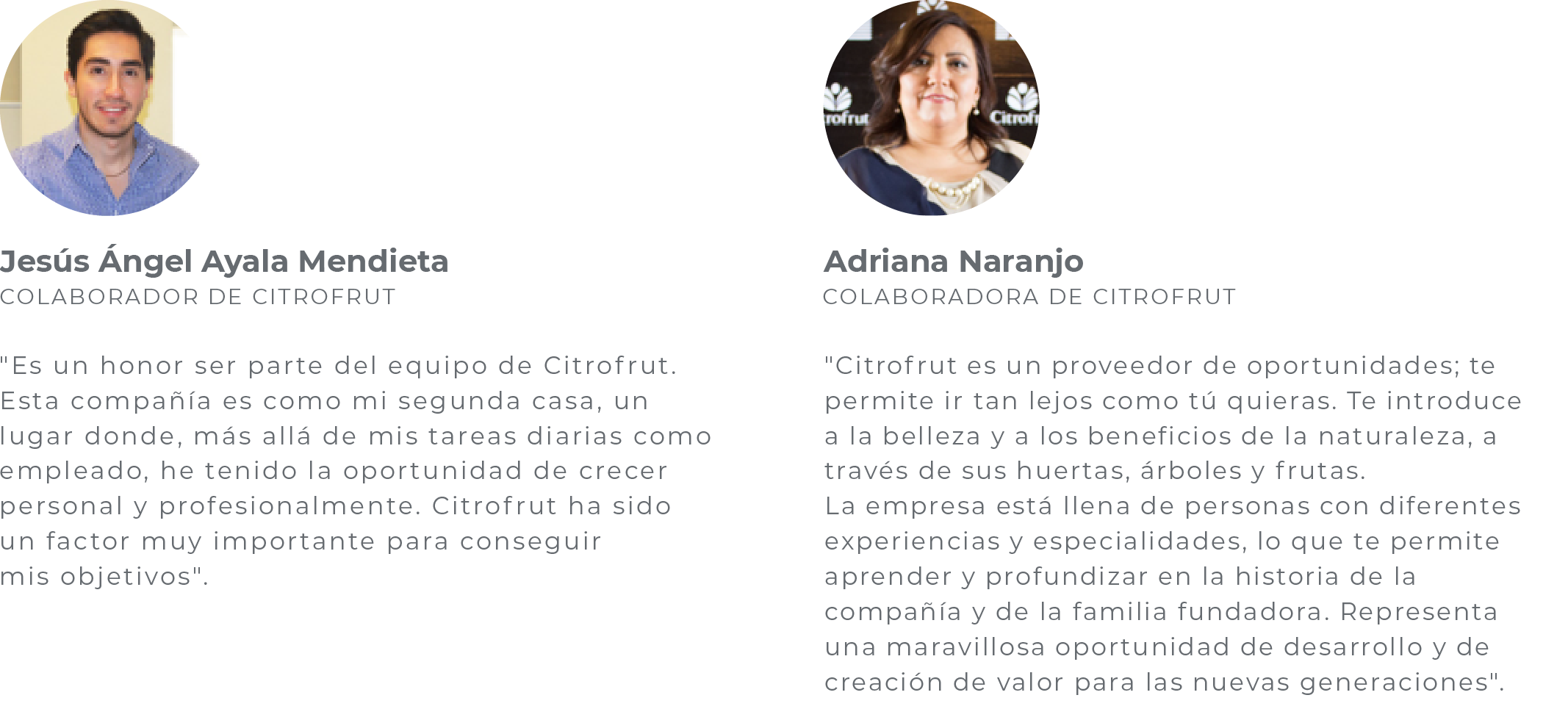 Citrofrut Testimonials 2